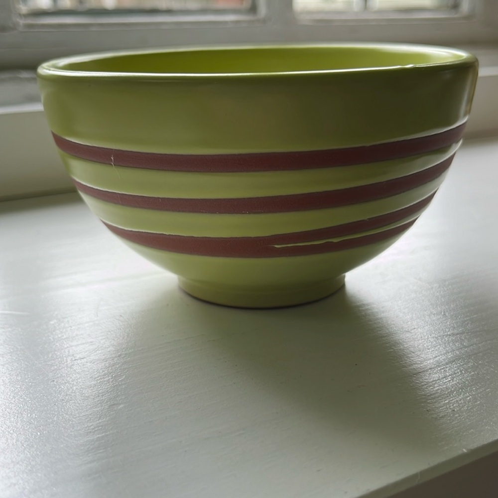 Starbucks Terra Cotta Green Bowl